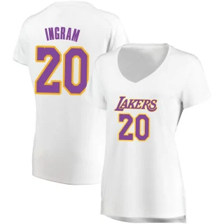 Women's Andre Ingram Los Angeles Lakers White Fast Break Jersey - Association Edition