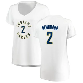 Women's Andrew Nembhard Indiana Pacers White Fast Break Jersey - Association Edition