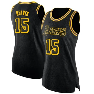 Women's Austin Reaves Los Angeles Lakers Black Swingman Jersey - City Edition
