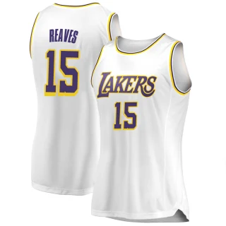 Women's Austin Reaves Los Angeles Lakers White Swingman 2018/19 Jersey - Association Edition