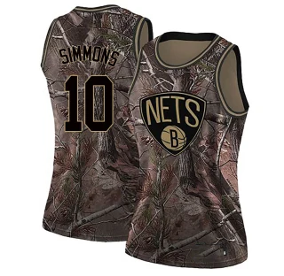 Women's Ben Simmons Brooklyn Nets Camo Swingman Realtree Collection Jersey