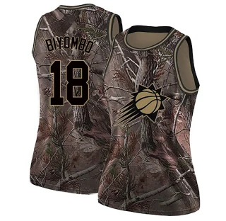 Women's Bismack Biyombo Phoenix Suns Camo Swingman Realtree Collection Jersey