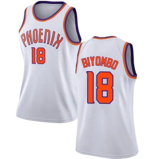Women's Bismack Biyombo Phoenix Suns White Swingman Jersey - Association Edition