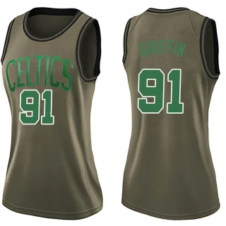 Women's Blake Griffin Boston Celtics Green Swingman Salute to Service Jersey