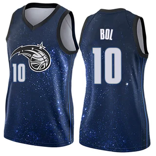 Women's Bol Bol Orlando Magic Blue Swingman Jersey - City Edition