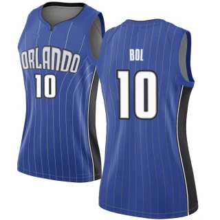 Women's Bol Bol Orlando Magic Royal Swingman Jersey - Icon Edition