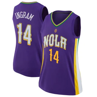 Women's Brandon Ingram New Orleans Pelicans Purple Swingman Jersey - City Edition