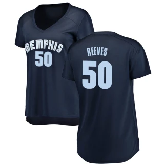 Women's Bryant Reeves Memphis Grizzlies Navy Fast Break Jersey - Icon Edition