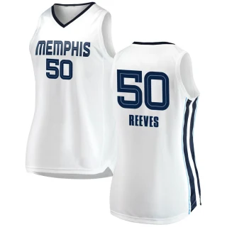 Women's Bryant Reeves Memphis Grizzlies White Swingman 2018/19 Jersey - Association Edition