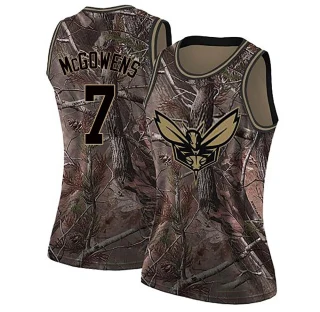 Women's Bryce McGowens Charlotte Hornets Camo Swingman Realtree Collection Jersey