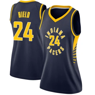 Women's Buddy Hield Indiana Pacers Navy Swingman Jersey - Icon Edition