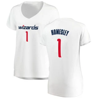 Women's Caleb Homesley Washington Wizards White Fast Break Jersey - Association Edition