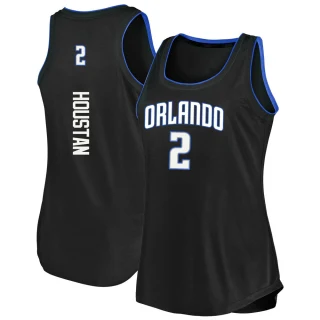 Women's Caleb Houstan Orlando Magic Black Fast Break 2019/20 Tank Jersey - Icon Edition