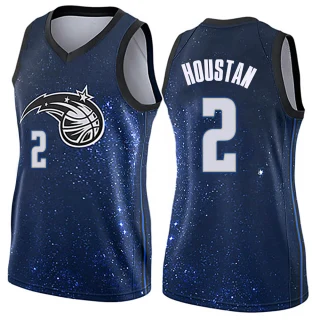 Women's Caleb Houstan Orlando Magic Blue Swingman Jersey - City Edition