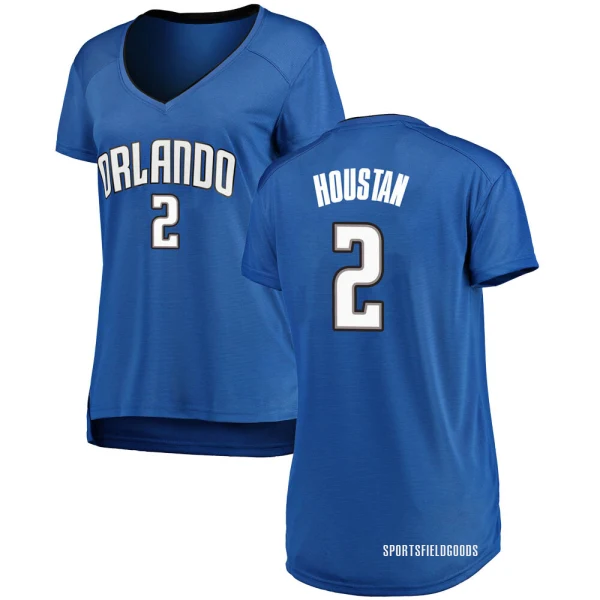 Women's Caleb Houstan Orlando Magic Royal Fast Break Jersey - Icon Edition