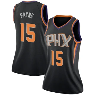 Women's Cameron Payne Phoenix Suns Black Swingman Jersey - Statement Edition