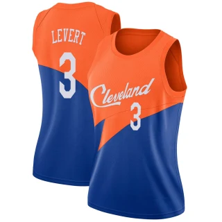 Women's Caris LeVert Cleveland Cavaliers Blue Swingman 2018/19 Jersey - City Edition
