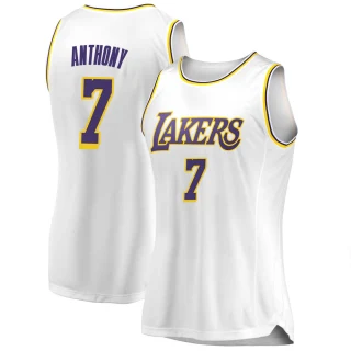 Women's Carmelo Anthony Los Angeles Lakers White Swingman 2018/19 Jersey - Association Edition