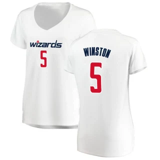 Women's Cassius Winston Washington Wizards White Fast Break Jersey - Association Edition
