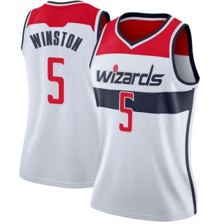 Women's Cassius Winston Washington Wizards White Swingman Jersey - Association Edition