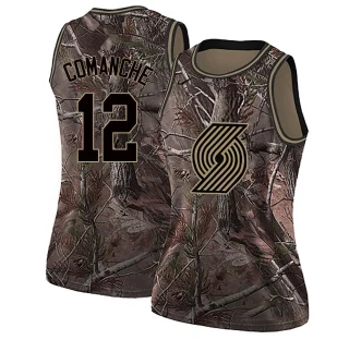 Women's Chance Comanche Portland Trail Blazers Camo Swingman Realtree Collection Jersey