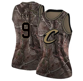 Women's Channing Frye Cleveland Cavaliers Camo Swingman Realtree Collection Jersey