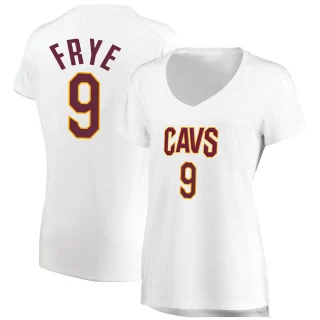 Women's Channing Frye Cleveland Cavaliers White Fast Break Jersey - Association Edition