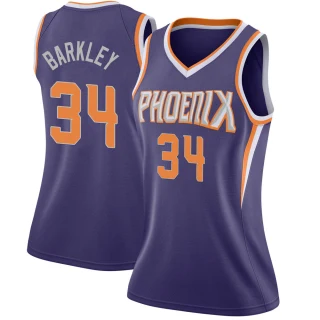 Women's Charles Barkley Phoenix Suns Purple Swingman Jersey - Icon Edition