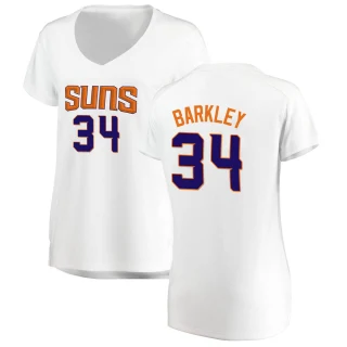 Women's Charles Barkley Phoenix Suns White Fast Break Jersey - Association Edition