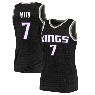 Women's Chimezie Metu Sacramento Kings Black Swingman Jersey - Statement Edition