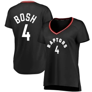 Women's Chris Bosh Toronto Raptors Black Fast Break Jersey - Iconic Edition