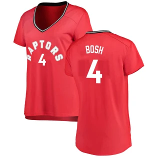 Women's Chris Bosh Toronto Raptors Red Fast Break Jersey - Icon Edition