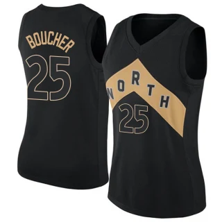 Women's Chris Boucher Toronto Raptors Black Swingman Jersey - City Edition
