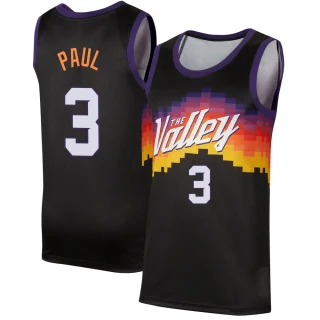 Women's Chris Paul Phoenix Suns Black Swingman 2020/21 City Edition Jersey