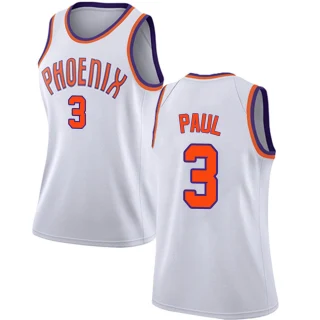 Women's Chris Paul Phoenix Suns White Swingman Jersey - Association Edition