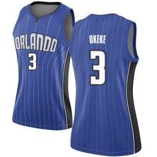 Women's Chuma Okeke Orlando Magic Royal Swingman Jersey - Icon Edition