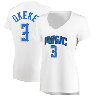 Women's Chuma Okeke Orlando Magic White Fast Break Jersey - Association Edition