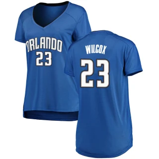 Women's C.J. Wilcox Orlando Magic Royal Fast Break Jersey - Icon Edition