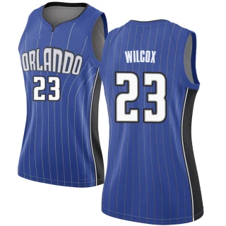 Women's C.J. Wilcox Orlando Magic Royal Swingman Jersey - Icon Edition