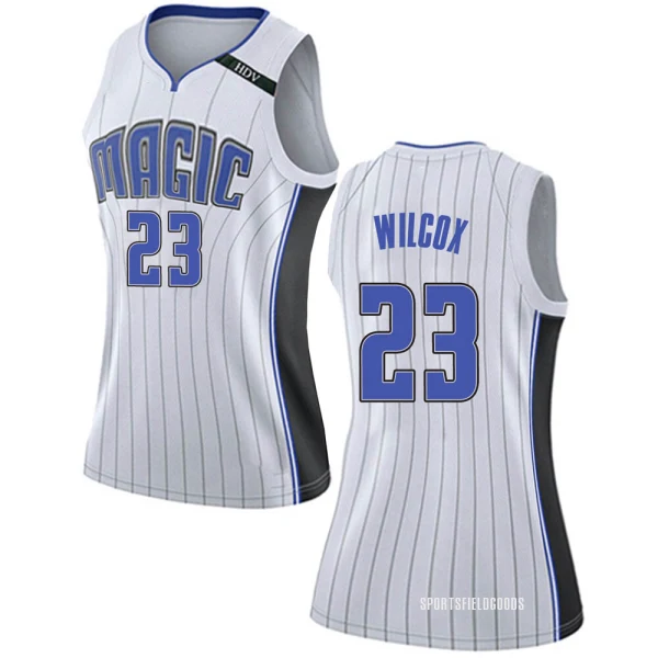 Women's C.J. Wilcox Orlando Magic White Swingman Jersey - Association Edition
