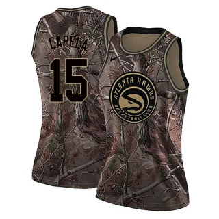 Women's Clint Capela Atlanta Hawks Camo Swingman Realtree Collection Jersey