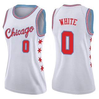Women's Coby White Chicago Bulls White Swingman Jersey - City Edition