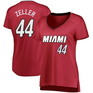 Women's Cody Zeller Miami Heat Fast Break Wine Jersey - Statement Edition