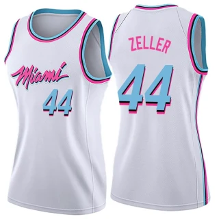 Women's Cody Zeller Miami Heat White Swingman Jersey - City Edition