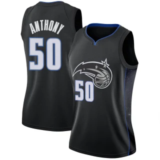 Women's Cole Anthony Orlando Magic Black Swingman 2018/19 Jersey - City Edition