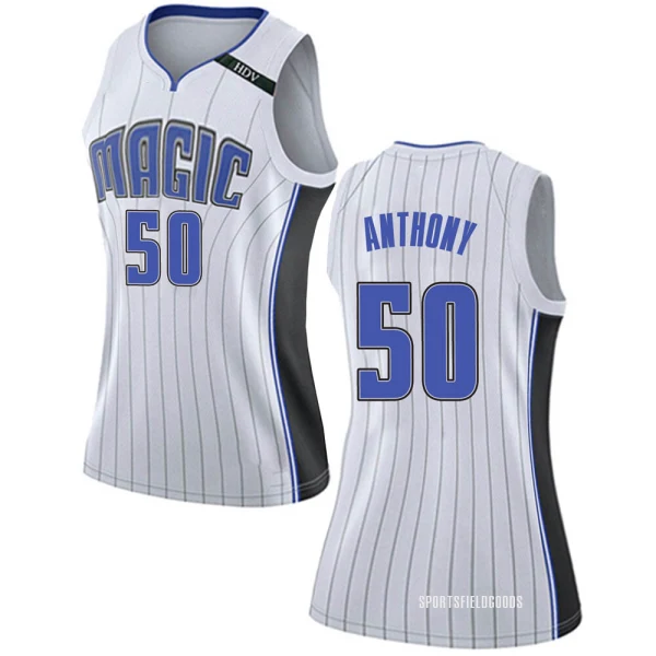 Women's Cole Anthony Orlando Magic White Swingman Jersey - Association Edition