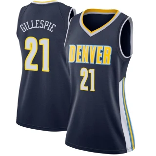 Women's Collin Gillespie Denver Nuggets Navy Swingman Jersey - Icon Edition