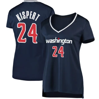 Women's Corey Kispert Washington Wizards Navy Fast Break Jersey - Statement Edition