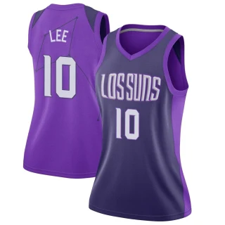 Women's Damion Lee Phoenix Suns Purple Swingman Jersey - City Edition