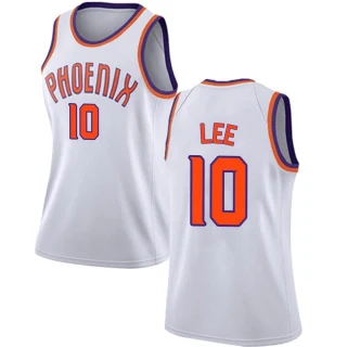 Women's Damion Lee Phoenix Suns White Swingman Jersey - Association Edition